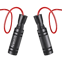 Скакалка з підшипниками 4FIZJO Basic Black/Red (P-5907739313133), фото 4