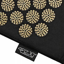 Килимок акупунктурний з валиком 4FIZJO Classic Mat Аплікатор Кузнєцова Black/Gold (P-5907739314987), фото 5