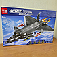 Конструктор для хлопчика K 089 "Військовий літак-винищувач" 1033 деталей, фото 3