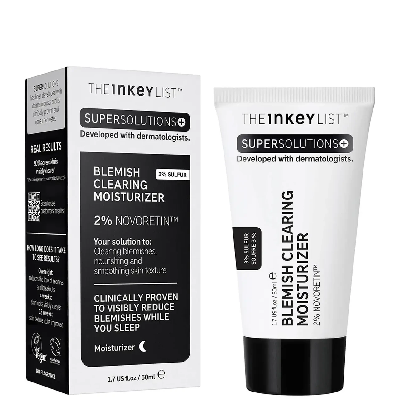 Крем для проблемної шкіри обличчя The Inkey List Blemish Clearing Moisturizer, фото 1