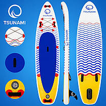 Надувна SUP дошка TSUNAMI 350 см з веслом Wave T09 (P-5907739316417), фото 4