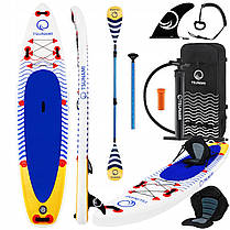 Надувна SUP дошка TSUNAMI 350 см з веслом Wave T09 (P-5907739316417), фото 6
