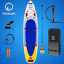 Надувна SUP дошка TSUNAMI 350 см з веслом Wave T09 (P-5907739316417), фото 3