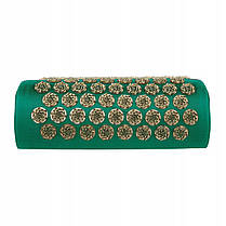Валик акупунктурний 4FIZJO Standard Аплікатор Кузнєцова Navy Green/Gold (P-5907739316929), фото 6