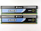 Комплект оперативної пам'яті Corsair XMS3 DDR3 4Gb (2*2Gb) 1600MHz PC3-12800 (CMX6GX3M3C1600C7) Б/В, фото 3
