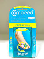 Компид (Compeed) Увлажняющие пластыри против мозолей - 6 шт ,большой срок годности