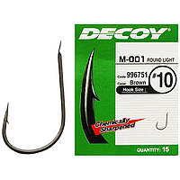 Крючок Decoy M-001 Round light 14, 15 шт/уп