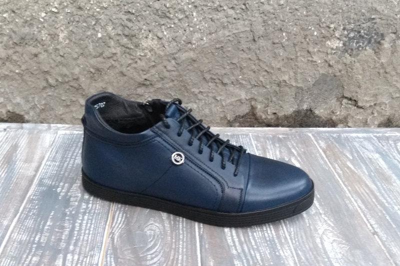 Чоловічі черевики VadRus сині 40 розмір - на стопу 26,3 см, фото 1