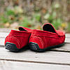 Червоні мокасини Prime Shoes 42 розмір, фото 3