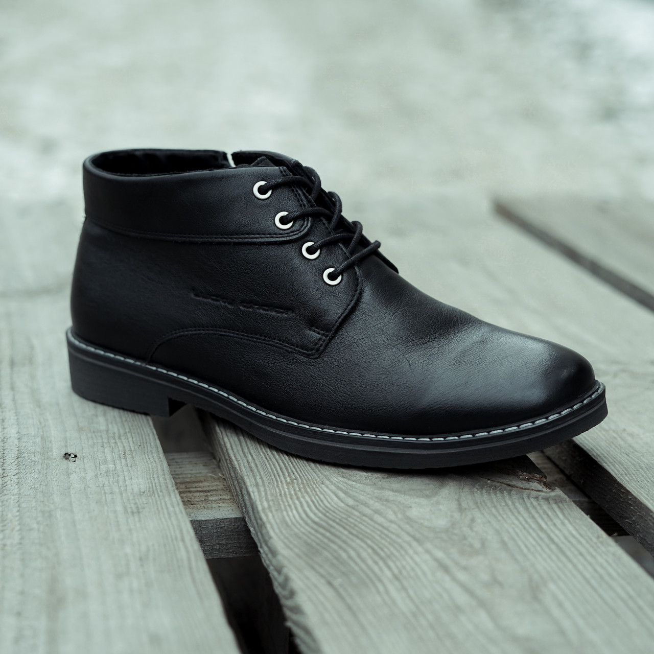 Зимові шкіряні черевики Lucky Choice - 43 розмір на стопу 28 см, фото 1