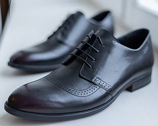 Бордові туфлі з шкіри 39 розміру