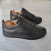 Легкі чоловічі кеди чорні 42 розмір, фото 3