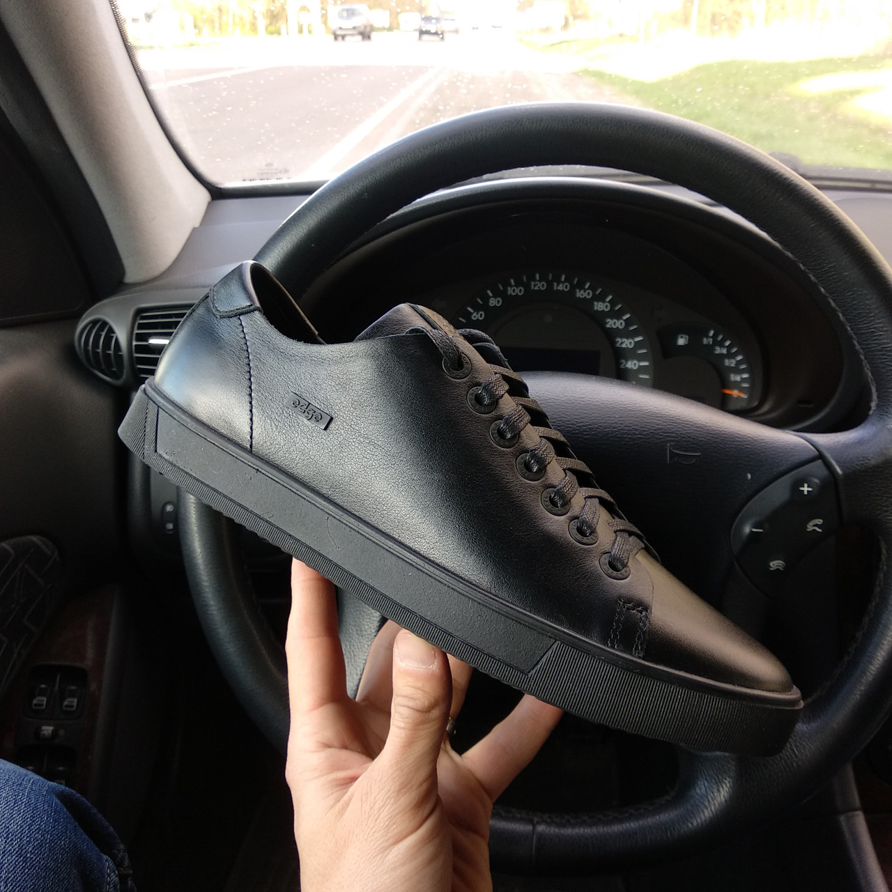 Чоловічі кеди чорного кольору 41 45 розмір, фото 1