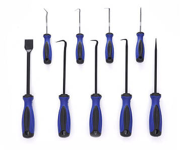 Набір викруток TAGRED TA1130 гачки для ущільнювальних кілець 9 шт. для ремонту автомобілів