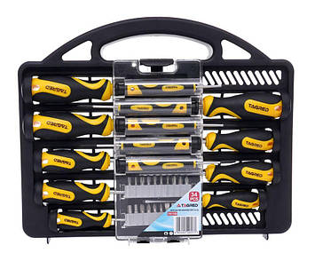 Набір викруток та бітів TAGRED TA1135 34 шт для ремонту з хром-ванадієвої сталі