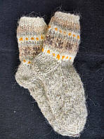 Зимові теплі чоловічі шкарпетки із собачої вовни