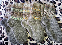 Зимние теплые мужские носочки из собачьей шерсти