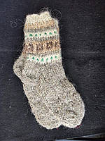 Зимові теплі чоловічі шкарпетки із собачої вовни