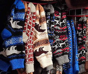 Теплі зимові чоловічі шкарпетки з вовни