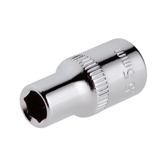 Головка шестигранна 1/4", 5.5 мм, Cr-V. STORM INTERTOOL ET-0435