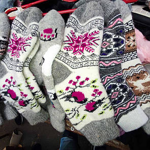 Шкарпетки жіночі з овечої вовни