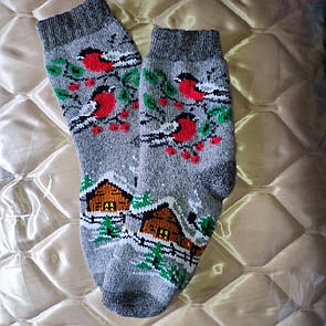 Шкарпетки жіночі теплі зимові з овечої вовни