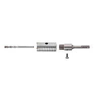 Комплект: Свердло корончастот для бетону 36 мм + Перехідник SDS Plus 100 мм INTERTOOL SD-7036, фото 5
