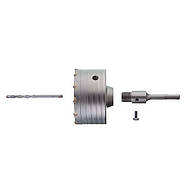 Комплект: Свердло корончастот для бетону 105 мм + Перехідник SDS Plus 100 мм INTERTOOL SD-7105, фото 5