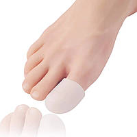 Защитные колпачки закрытого типа на большие пальцы ног силиконовые, 2 шт