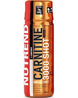 Комплексный жиросжигатель Nutrend Carnitine 3000 Shot 60 ml Strawberry MN, код: 7576039
