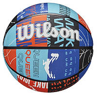 М'яч баскетбольний Wilson WNBA HEIR DNA BSKT Blue/