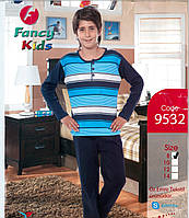Пижама для мальчика интерлок 8-14 лет "Fancy kids" Турция