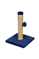 Кігтеточка (дряпка) Мур-Мяу Малюк у джутовій мотузці Синя NC, код: 5866119