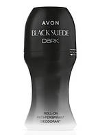 Дезодорант-антиперспирант с шариковым аппликатором Avon Black Suede Dark для него, 50 мл