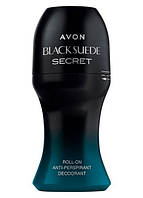 Дезодорант-антиперспирант с шариковым аппликатором Avon Black Suede Secret для него, 50 мл