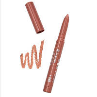 ПОМАДА-ОЛІВЕЦЬ ВОДОСТІЙКА ДЛЯ ГУБ BOGENIA VELVET WATERPROOF MATTE, 003 BROWN MELON