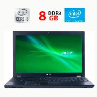 Ноутбук Acer TravelMate 5760 / 15.6" (1366x768) TN / Intel Core i3-2330M (2 (4) ядра по 2.2 | всё для тебя