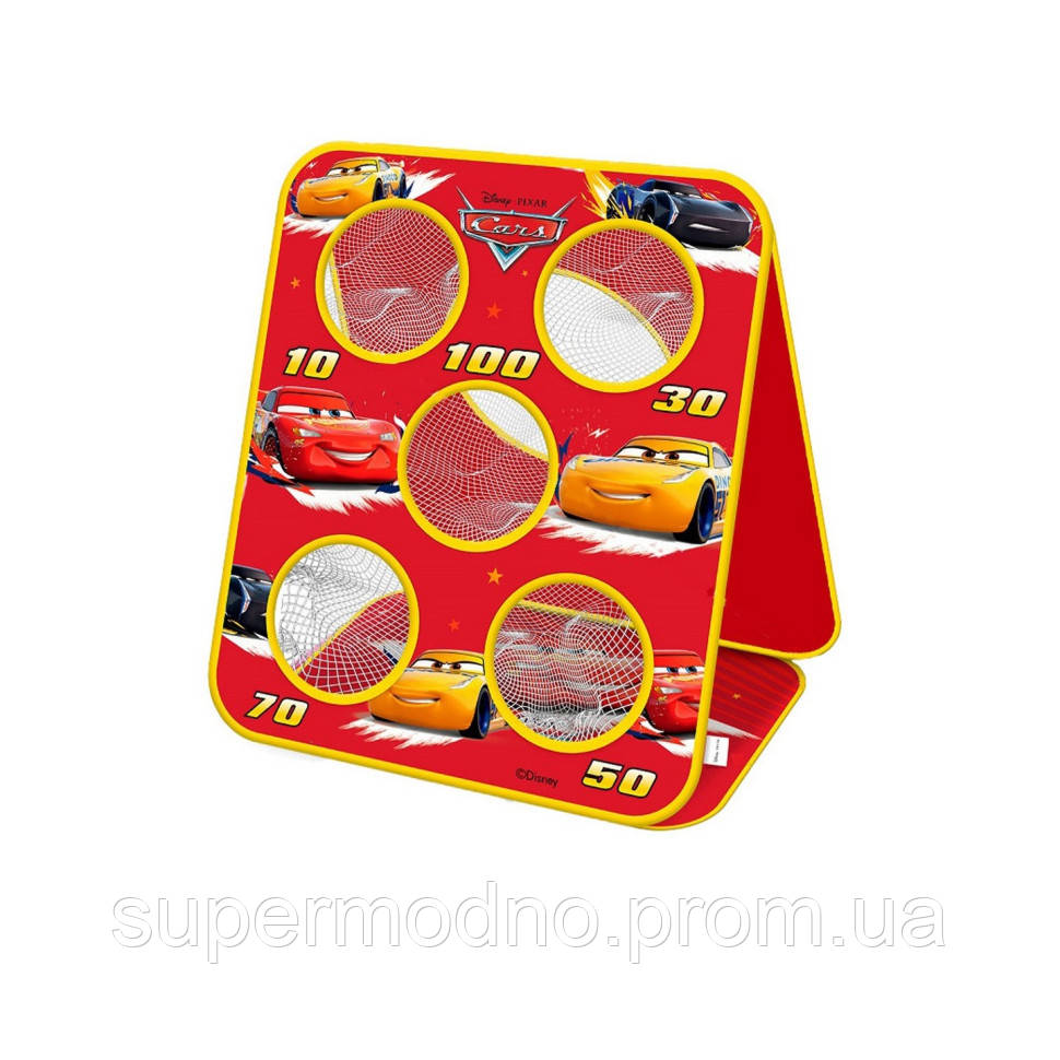 Дитячий ігровий набір мішені Тачки Bambi LM1015 6 мішечків MN, код: 8030601