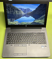 Б/в Ноутбук HP ZBook 15 G3 15.6" 1920x1080| Core i7-6700HQ| 16 GB RAM| 256 GB SSD| Quadro M1000M 2GB, фото 3
