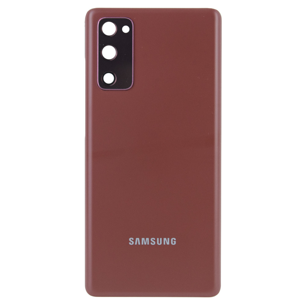 Задня частина корпусу Samsung Galaxy S20 FE SM-G780 Red (з склом камери)