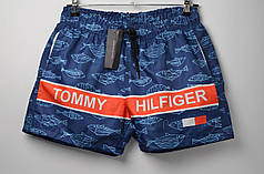 Плавки Tommy Hilfiger Blue плавальні шорті томми шорти плавальні чоловічі шорти для спорту