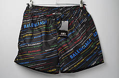 Плавки BALENCIAGA Black плавальні шорти баленсіага шорты плавательные мужские шорти для спорту