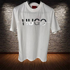 Premium Quality! Футболка HUGO BOSS White NEW Collection 2023 T-shirt чоловіча футболка х'юго бос хуго бос