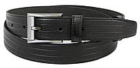 Ремень мужской Skipper кожаный ширина 3.5 см Черный (1250-35) FT, код: 1401898