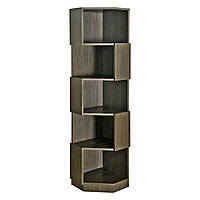 Стелаж кутовий "Далзерф" мокко