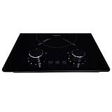 Варильна індукційна поверхня 30 см на дві конфорки з механічним керуванням Luxor IM 320 ВК, фото 10