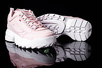 Кросівки жіночі Fila Disruptor II Pink філа дісраптор рожеві