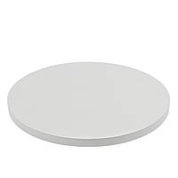 Підкладка Ø30 см (h12 мм гофра-картон) під торт, біла