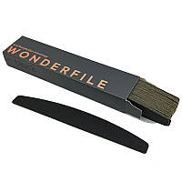 Сменные клеевые файлы для пилки черные Wonderfile 162*24 мм, 150 гр (50 шт)