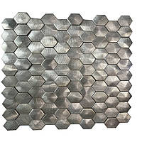 Мозаїка Mozaico de LUX V-MOS VTH-602 (1 сорт) срібна,декоративна для ванни,кухні ціна за 1 ШТ